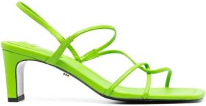 SANDRO Sandalen met open neus Groen