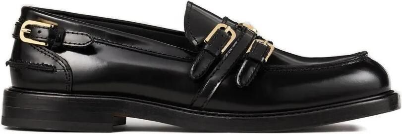 SANDRO Loafers met gesp Zwart