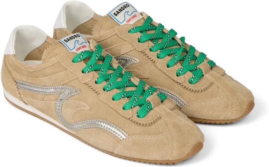 SANDRO Sneakers Beige - Foto 4