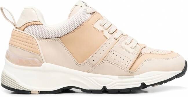 SANDRO Sneakers met vlakken Bruin