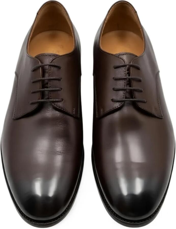 Sangue leather Derby shoes Bruin - Foto 2