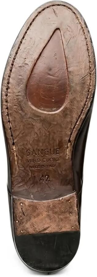 Sangue leather Derby shoes Bruin - Foto 3