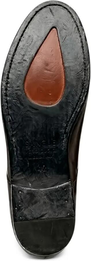 Sangue leather Derby shoes Zwart - Foto 3