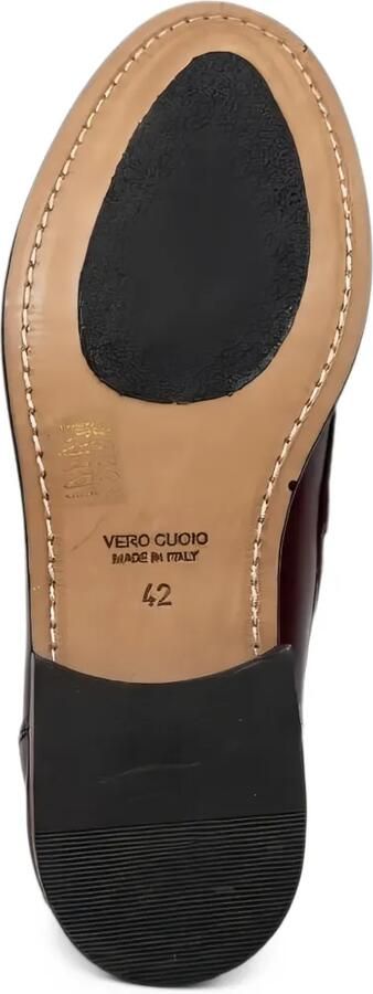 Sangue leather loafers Rood - Foto 3