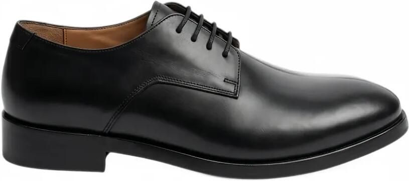 Sangue lerather Derby shoes Zwart