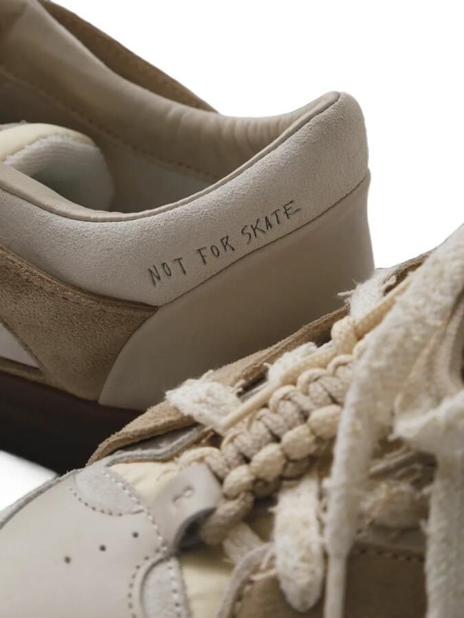 SANTHA panelled lace-up sneakers Wit - Foto 3