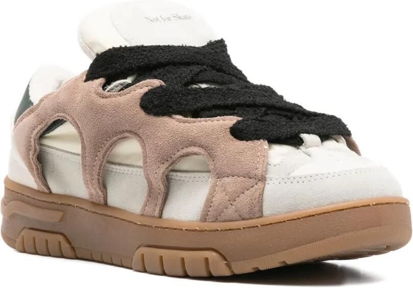 SANTHA Model 1 Original sneakers met uitgesneden details Beige - Foto 2