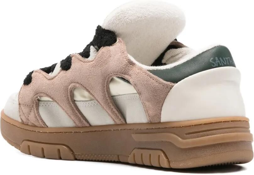 SANTHA Model 1 Original sneakers met uitgesneden details Beige - Foto 3