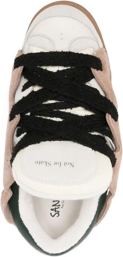SANTHA Model 1 Original sneakers met uitgesneden details Beige - Foto 4