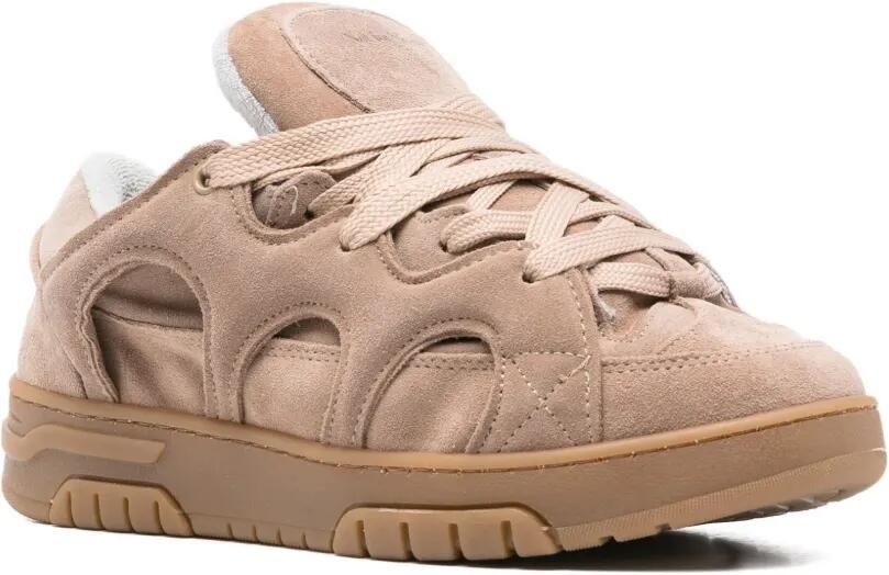 SANTHA Model 1 Original sneakers met uitgesneden details Beige - Foto 3