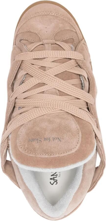 SANTHA Model 1 Original sneakers met uitgesneden details Beige - Foto 4