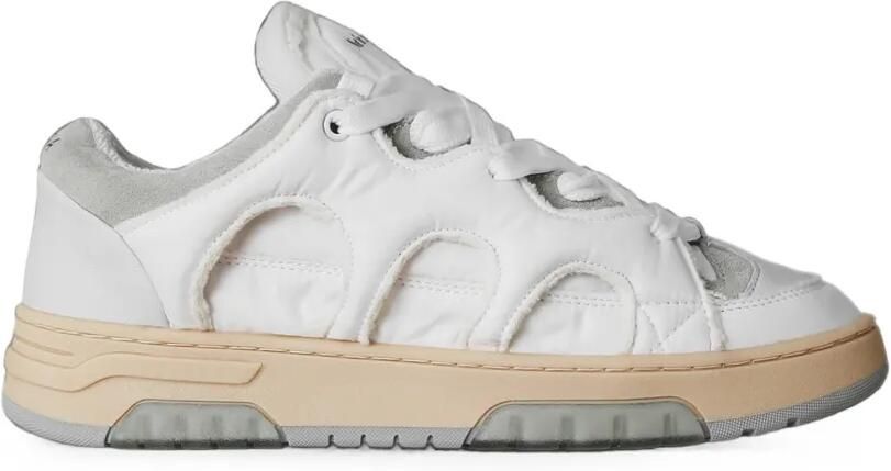 SANTHA Model 1 panelled low-top sneakers Wit