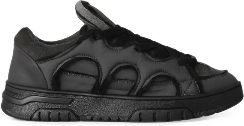 SANTHA Model 1 quilted panelled sneakers Zwart