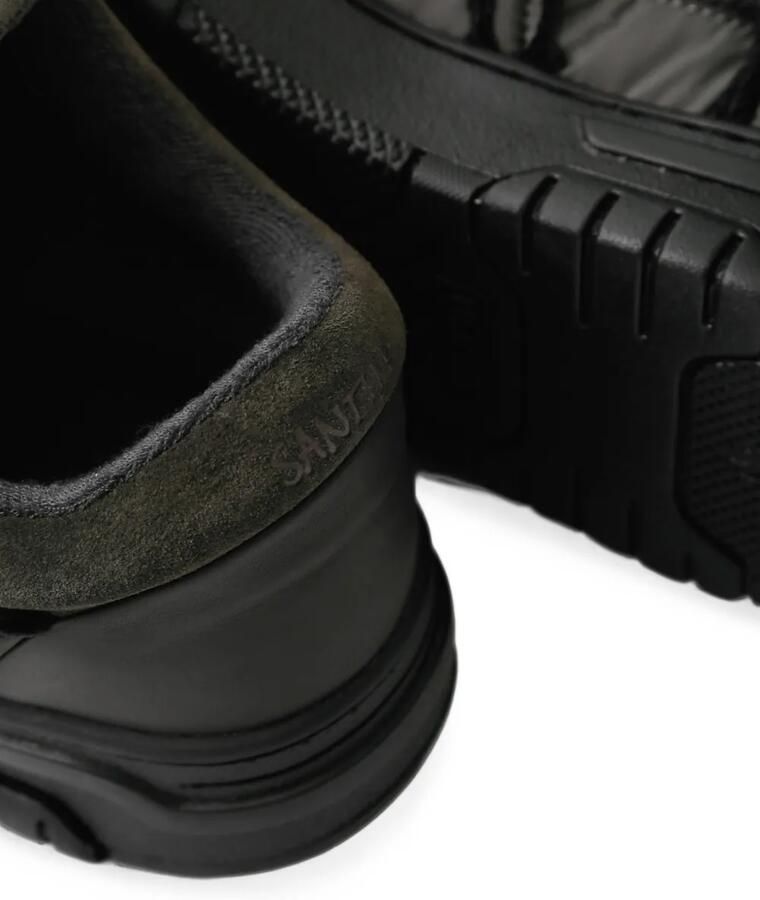 SANTHA Model 1 quilted panelled sneakers Zwart - Foto 2