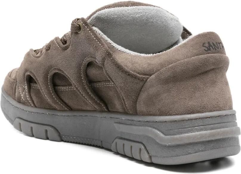 SANTHA Model 1 sneakers met veters Bruin - Foto 2