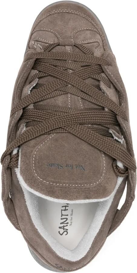SANTHA Model 1 sneakers met veters Bruin - Foto 4