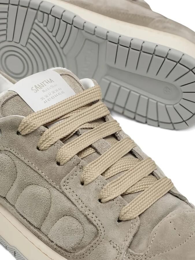 SANTHA Model 2 suède sneakers Grijs - Foto 2