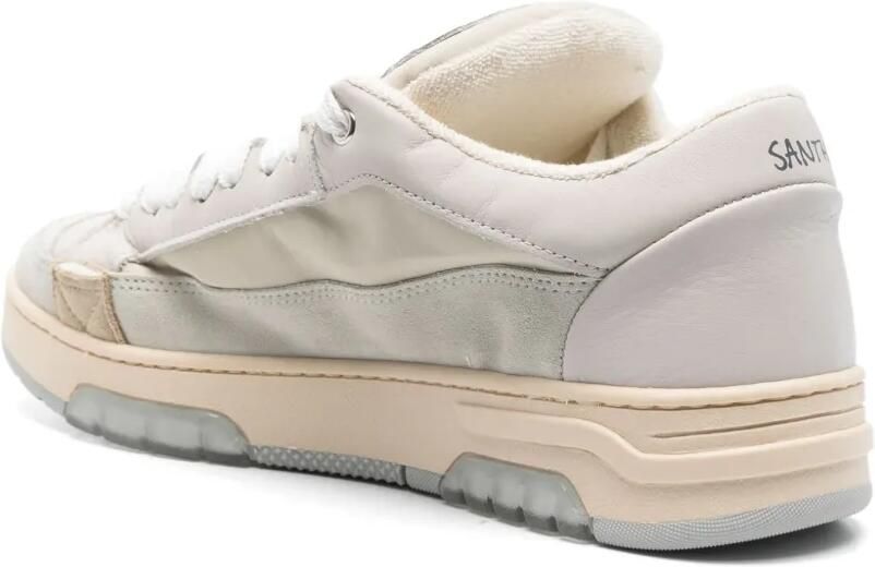 SANTHA Sneakers met vlakken Beige - Foto 3