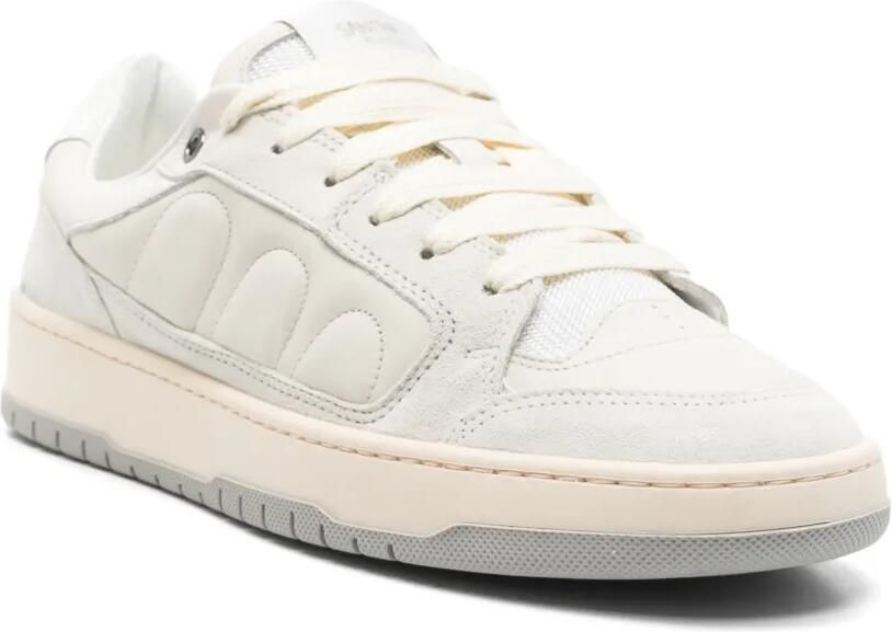 SANTHA Sneakers met vlakken Beige - Foto 2