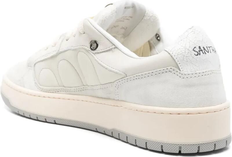 SANTHA Sneakers met vlakken Beige - Foto 3