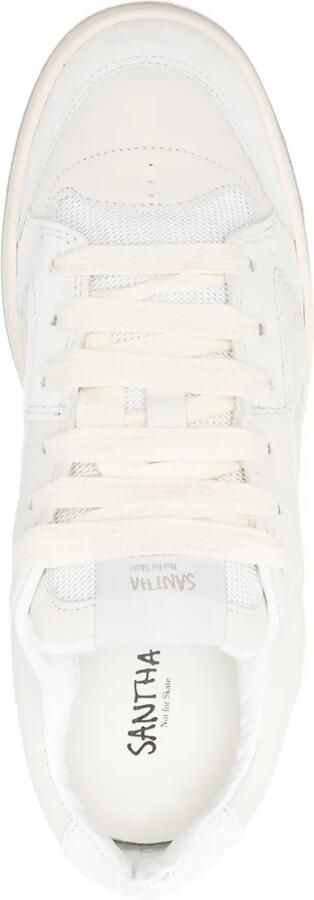 SANTHA Sneakers met vlakken Beige - Foto 4