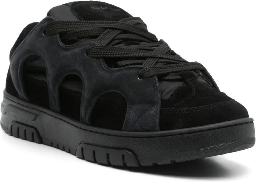 SANTHA Sneakers met vlakken Zwart - Foto 2