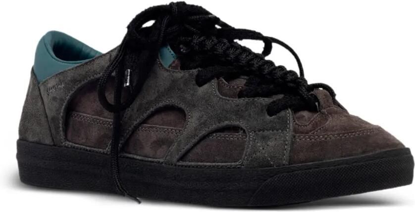 SANTHA Uitgesneden sneakers Grijs - Foto 3
