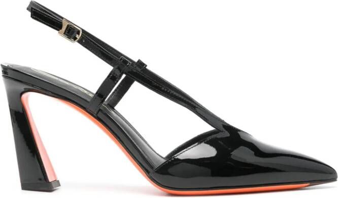 Santoni Slingback pumps Zwart