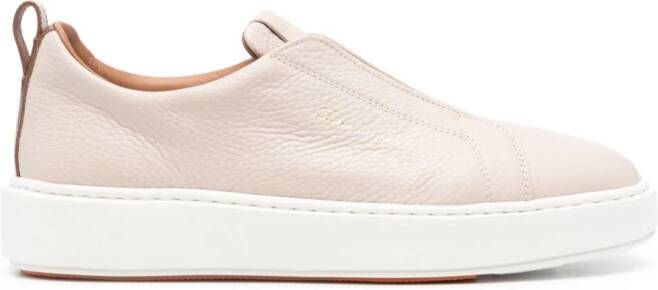 Santoni Barscy sneakers met logoprint Roze