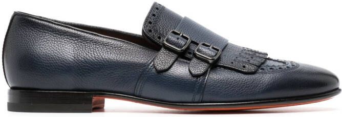 Santoni Derby schoenen Blauw