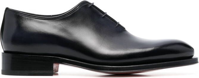 Santoni Deponent Oxford veterschoenen Blauw