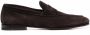 Santoni Door suède loafers Bruin - Thumbnail 1