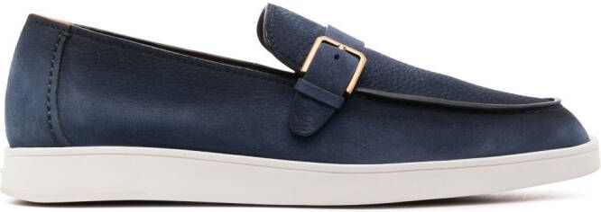 Santoni Dread gespschoenen Blauw