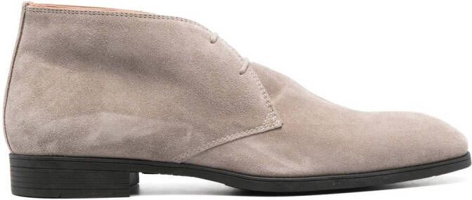 Santoni Fant enkellaarzen Beige