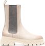 Santoni Forester combat boots Beige - Thumbnail 1