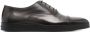 Santoni Gelakte Oxford schoenen Zwart - Thumbnail 1