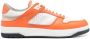 Santoni Leren sneakers Oranje - Thumbnail 1