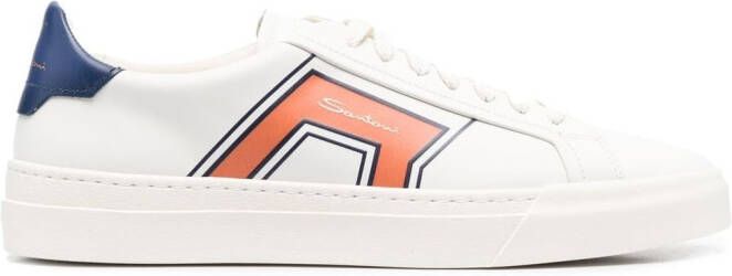 Santoni Low-top sneakers Wit