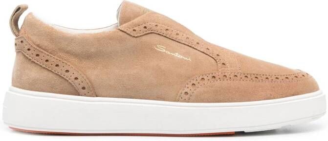 Santoni Gyan low-top sneakers Beige