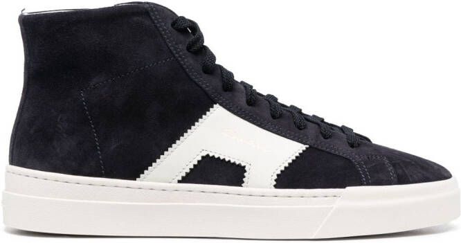 Santoni High-top sneakers Blauw