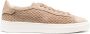 Santoni Geweven sneakers Beige - Thumbnail 1