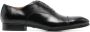 Santoni Leren Oxford schoenen Zwart - Thumbnail 1