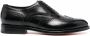 Santoni Leren brogues Zwart - Thumbnail 1