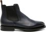 Santoni Leren Chelsea laarzen Blauw - Thumbnail 1