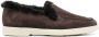 Santoni Leren handschoenen Bruin - Thumbnail 1