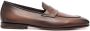 Santoni Leren loafers Bruin - Thumbnail 1