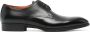 Santoni Leren Oxford schoenen met ronde neus Zwart - Thumbnail 1