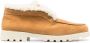Santoni Loafers met lammy voering Beige - Thumbnail 1