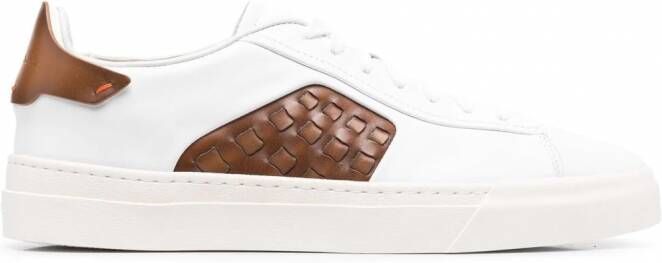 Santoni Low-top sneakers Wit