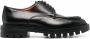 Santoni Oxford leren schoenen Zwart - Thumbnail 1